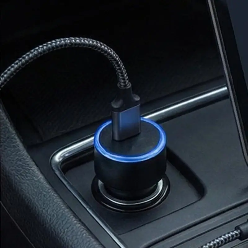 J0MA 60W USB C Car Chargers Supports Multiple Outputs Reliable for Devices