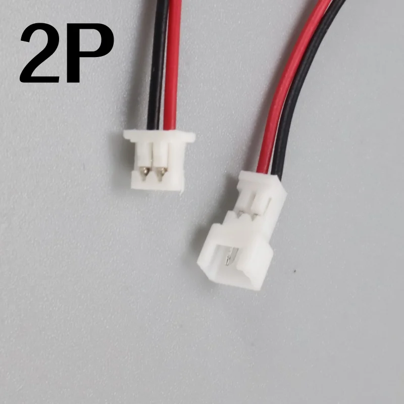 10 Stück 100 mm Mini-Micro-JST-Stecker-Set 1,25 mm Kabel mit 2/3/4/5/6 Pin männlich weiblich Stecker 2P/3P/4P/5P für elektronische Komponenten – Detail 12