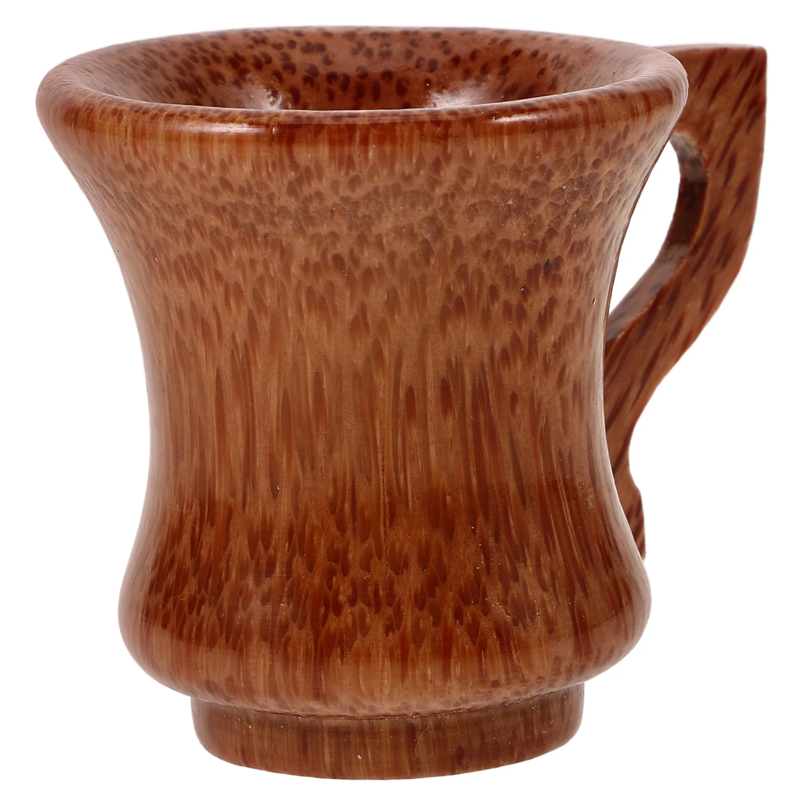 

Rustic Wooden Wine Glass Glasses Ceramic Jianzhan Tea Cup Coconut Beer Mug Travel