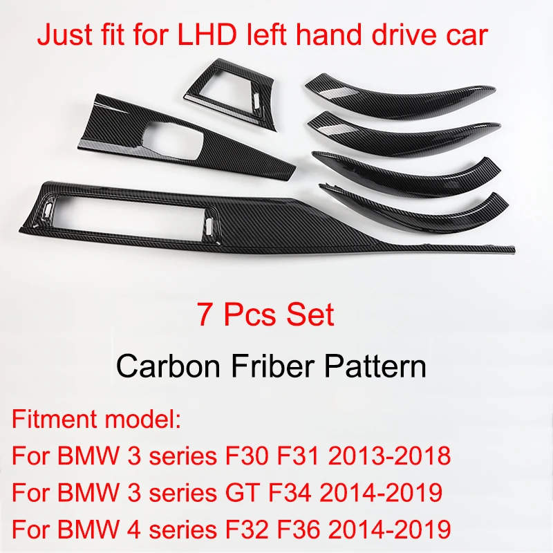 3 Series 4 Series 3GT F30 F32 F34 F36 Interior Replacement Trim Center Console AC Air Vent Panel For BMW