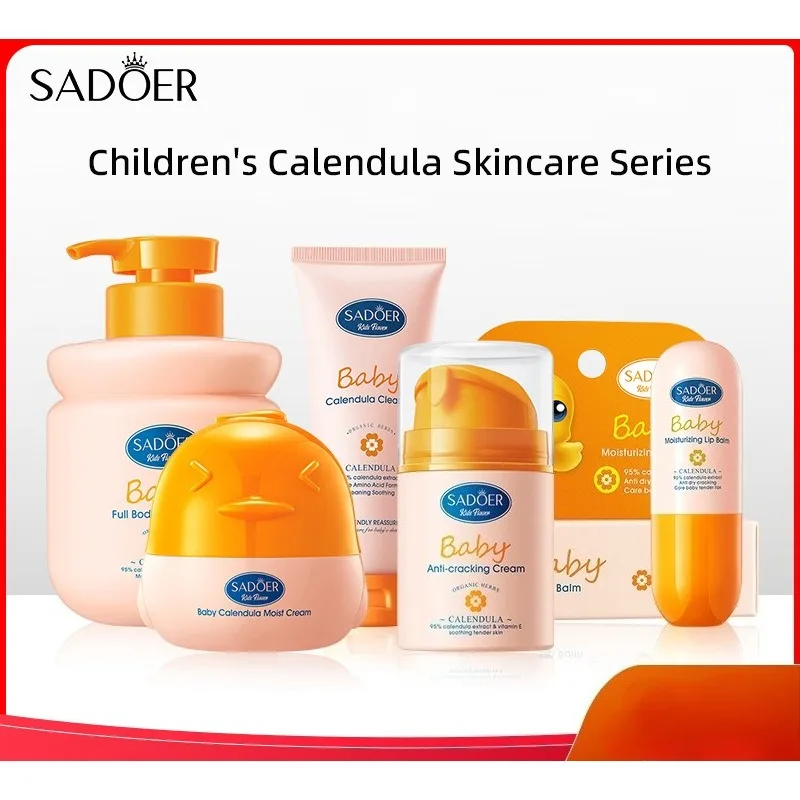 كريم لطيف ومهدئ مضاد للتشققات مع آذريون وفيتامين E - يرطب ويحمي البشرة الجافة والمشققة