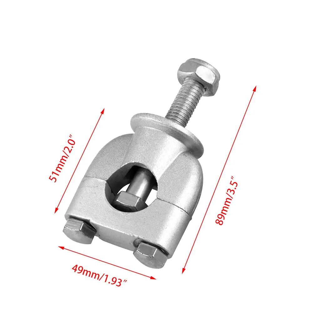 Support de Code de pression à trou unique, pièces de moto 22MM