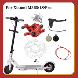 For Xiaomi Mijia M365 Por Electric Scooter Replacement Parts Brake Disc Rotor Caliper Brake line Brake Handlebars Grips