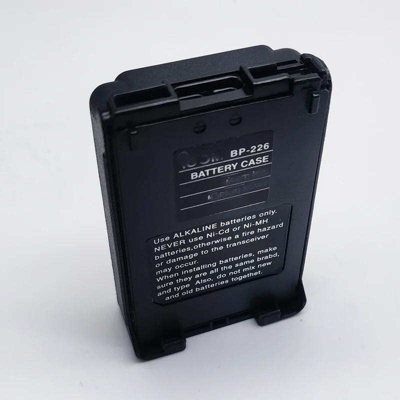 

BP226 Walkie Talkie Battery Box Case For ICOM BP-226 IC-M87 IC-F61 IC-F61M IC-V85 IC-V85E IC-F50 IC-F60 Radio Free Shipping