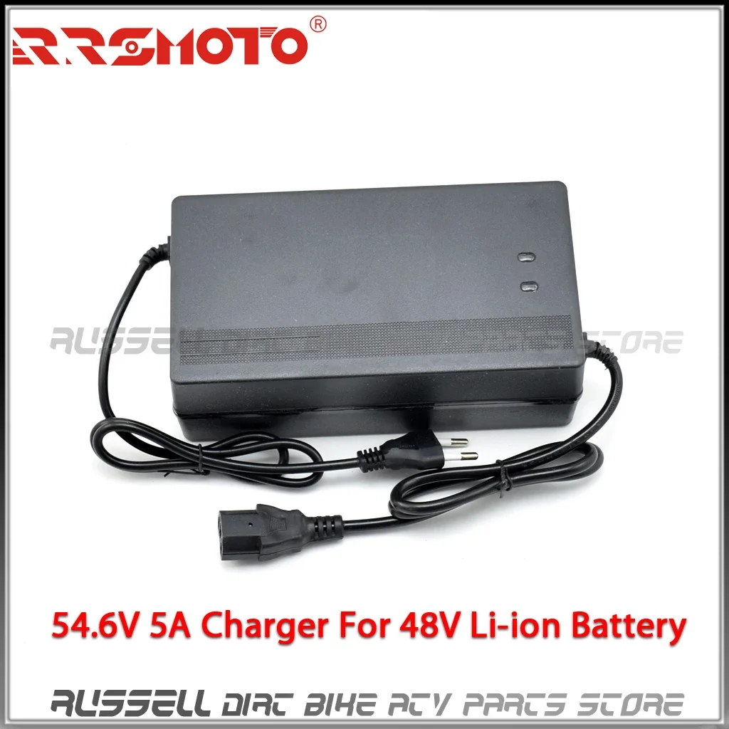 48 فولت 54.6 فولت 5a شاحن بطارية ليثيوم أيون الناتج تيار مستمر 13s 54.6 فولت شاحن بطارية ليثيوم بوليمر #2