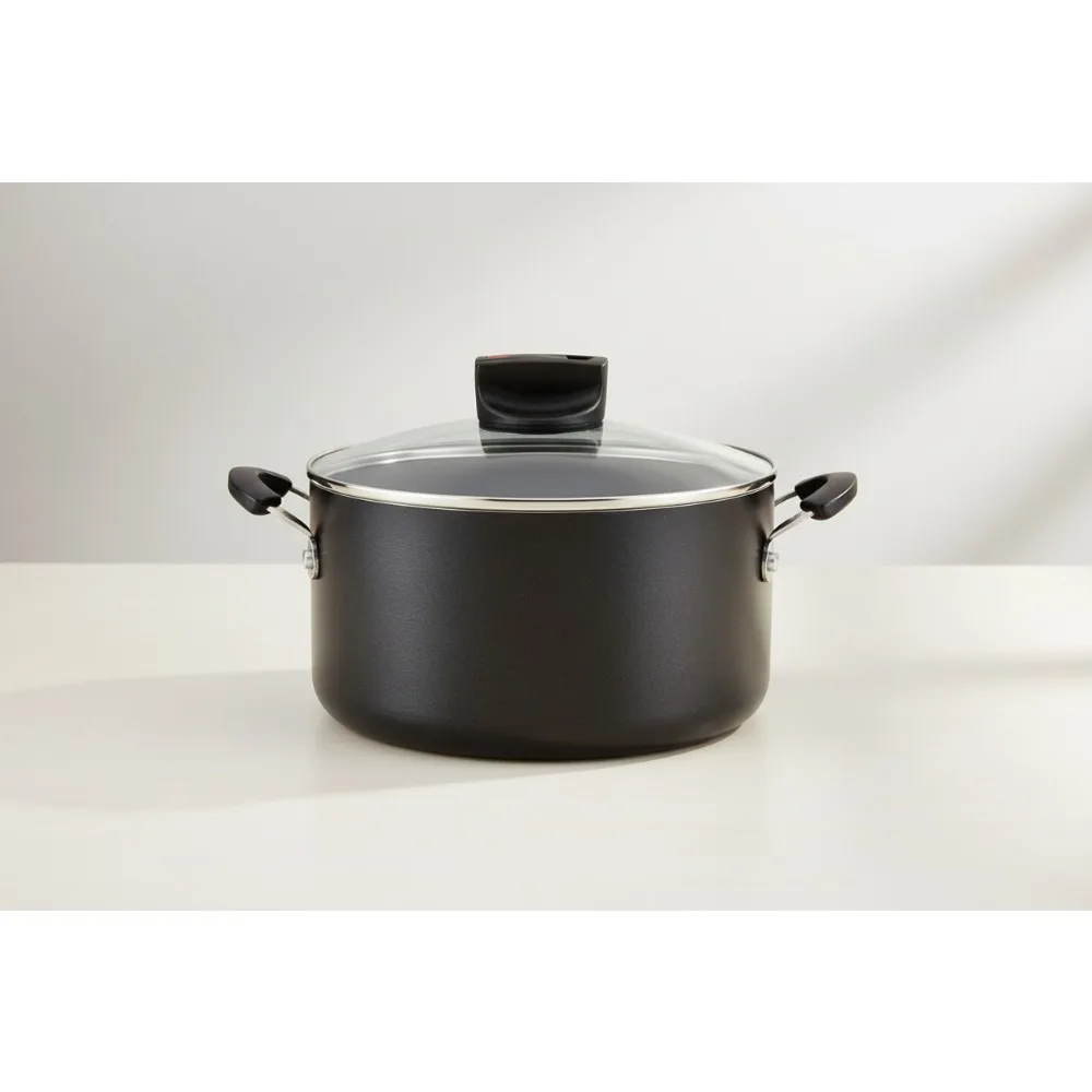 

6-литровая кастрюля с антипригарным покрытием и крышкой, интеллектуальное управление для легкого приготовления пищи, идеально подходит для домашних повара