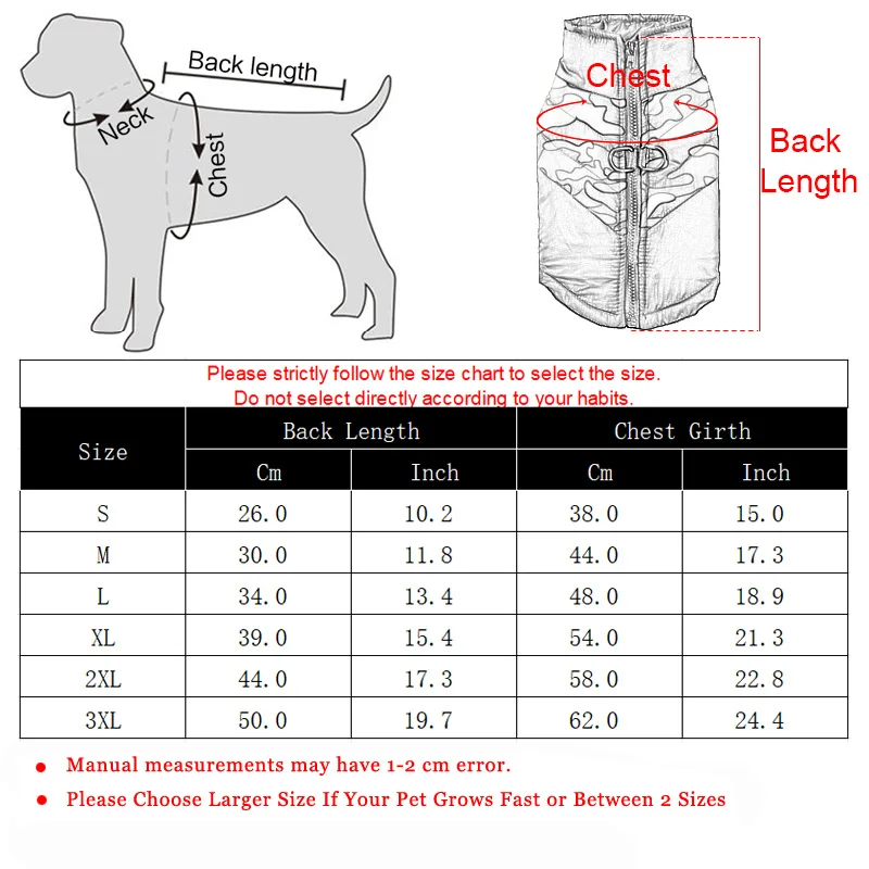 التمويه كلب سترة للكلاب الصغيرة المتوسطة القطط الشتاء الدافئة الصوف جرو الملابس مع D-حلقة القط معطف البلدغ الصلصال وزرة