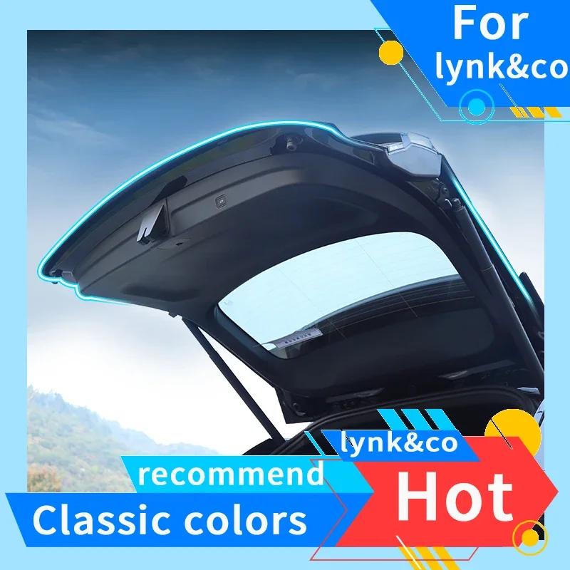 For Lynk&Co 09dedicated All Car Sealing Strip, Door Hood Sound Insulation Strip, Tailgate PHEV Interior Modification Accessories