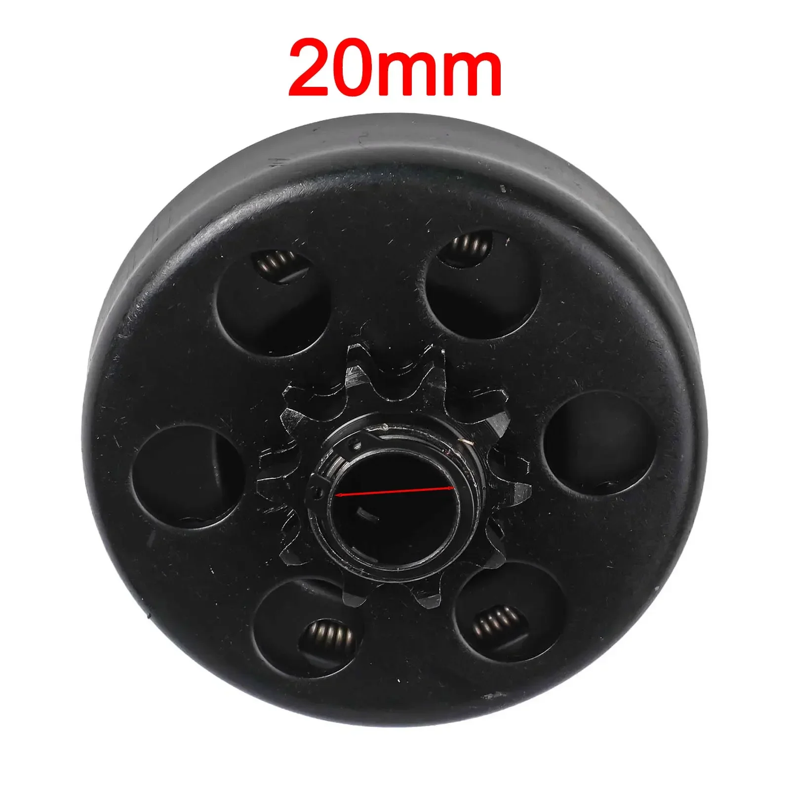 

168CC Dry Clutch for Go Karts High Performance 1 Bore and 14 Tooth Design Reliable Power Transfer Supports Engines Up to 13HP