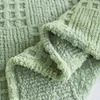 Solid Color Waffle Jacquard Blanket Multi-Functional Comfortable Cotton Velvet Blanket Nap Blanket for Home, Office, Sofa 6