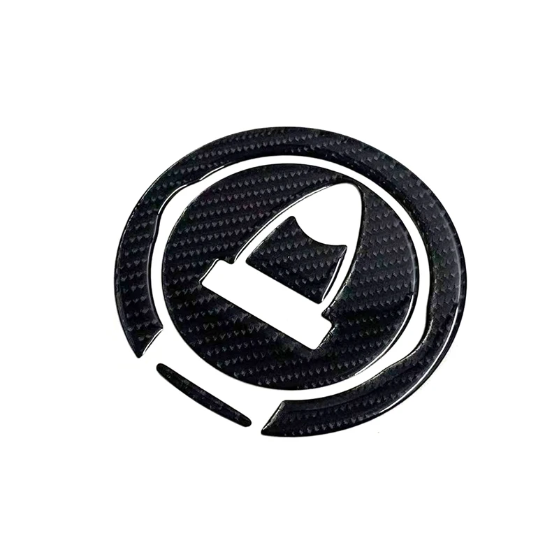 For Monster 696 796 821 1100 1200 Diavel 3D Carbon-look Motorcycle Gas Cap Sticker Tank Pad Protector