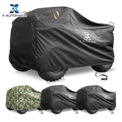 X Autohaux 3 Style Beach Quad Bike ATV Cover Waterproof Snowproof Motorcycle Scooter Motorbike Protector Covers M L XL XXL XXXL