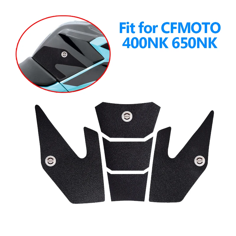 Fit for CFMOTO 400NK 650NK Motorcycle Tank Pad Protector Decal Gas Knee Grip Tank Anti-slip Stickers Motorcycle NK 400 NK 650