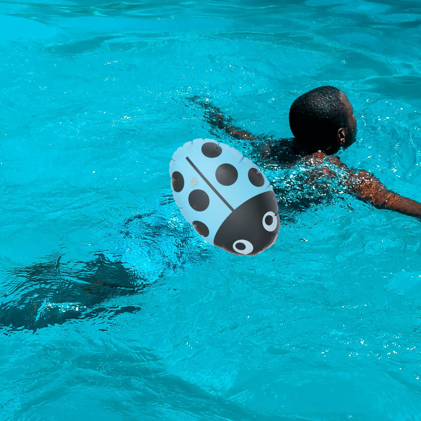 Lightweight Ladybug Shaped Swi - Swim Buoy Open Water ulasan dan harga