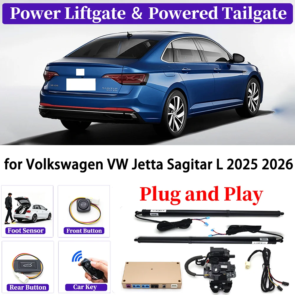 

for Volkswagen VW Jetta Sagitar L 2025 2026 OEM Upgrade Car Automatic Power Liftgate Kit Smart Auto Electric Tailgate System