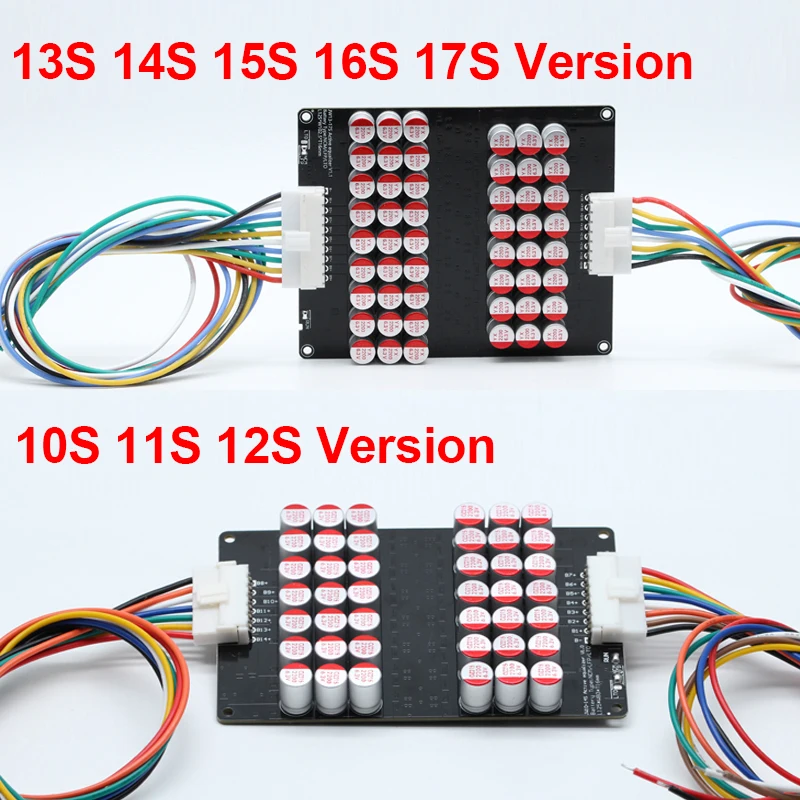 BMS 4S 8S 14S 17S 21S 5A bilans Li-ion Lifepo4 LTO bateria litowa aktywny korektor płyta wyważająca kondensator