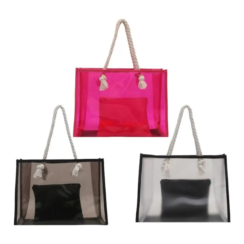 

Женская сумка на плечо, модная сумка для стадиона, сумка большой емкости, прозрачная сумка для подмышек