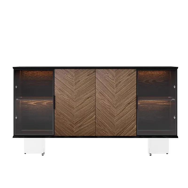 

living room, high-end storage opposite door, entrance cabinet, small apartment entry door, bucket cabinet, wine cabinet