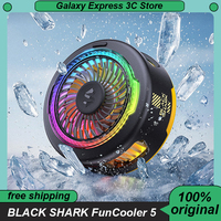 BLACK SHARK FunCooler 5 Magnetic Mobile Phone Cooler with RGB Phone Radiator for Live Game Cooling Semiconductor Refrigeration