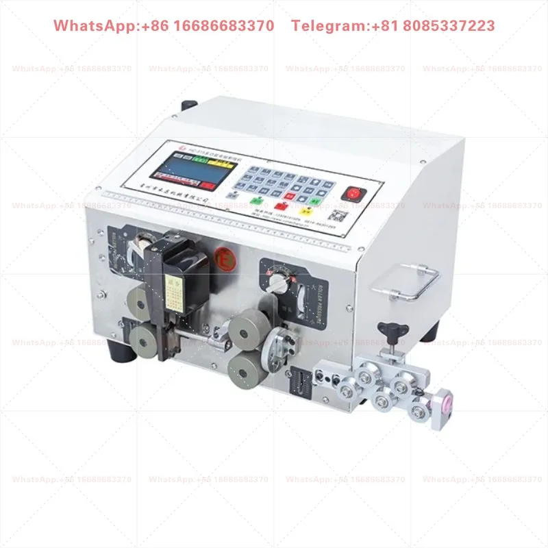 Automatic Wire Cutting Stripping Machine Support 0.1-16mm2 Cable Processing Electric Wire Peeling Cutting Industrial Equipment