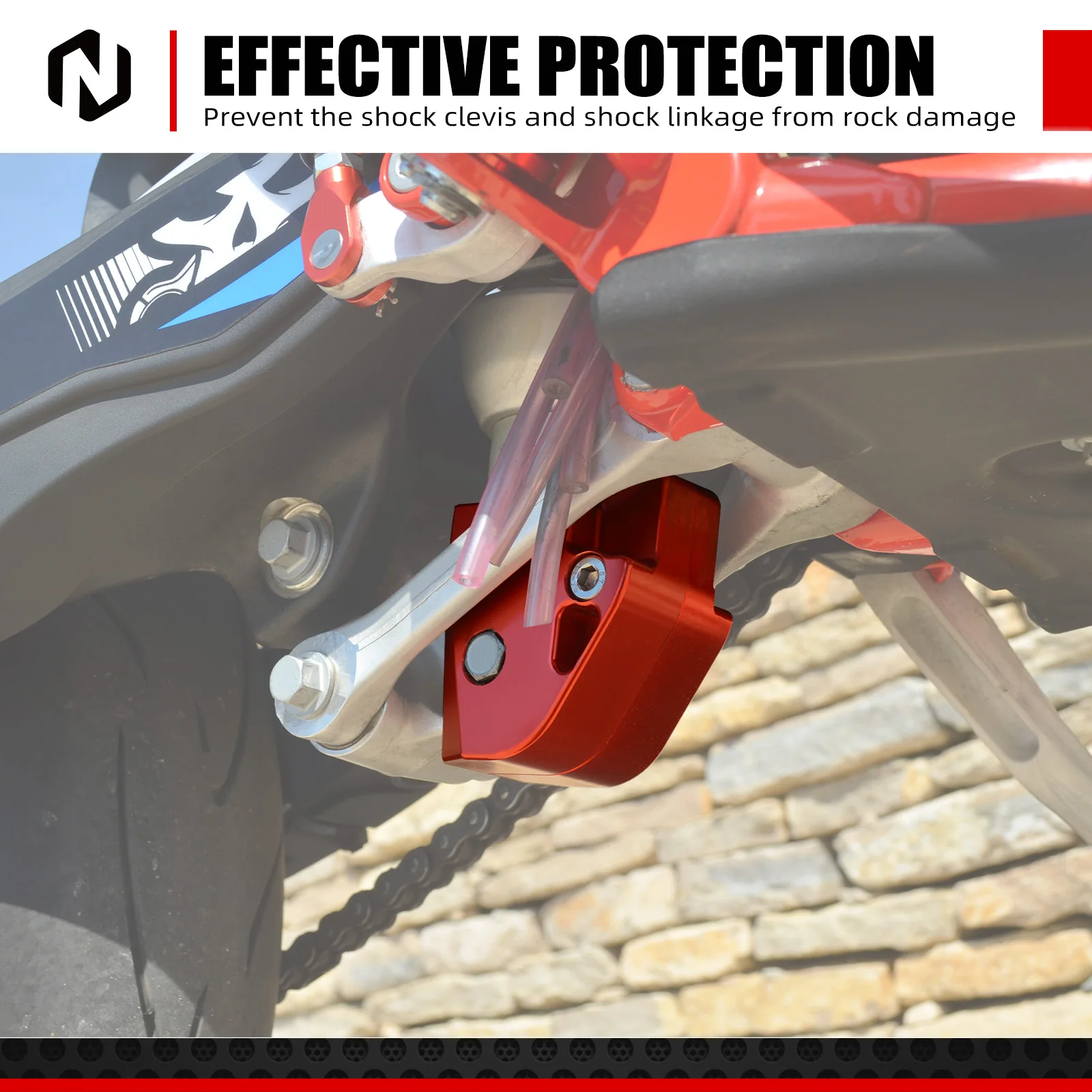 Per 2024 Beta RR 300 RR 250 RR 250 300 350 390 430 500 2015-2024 1.25 ''30MM Abbassamento Collegamento Guard Copertura Della Protezione Kit