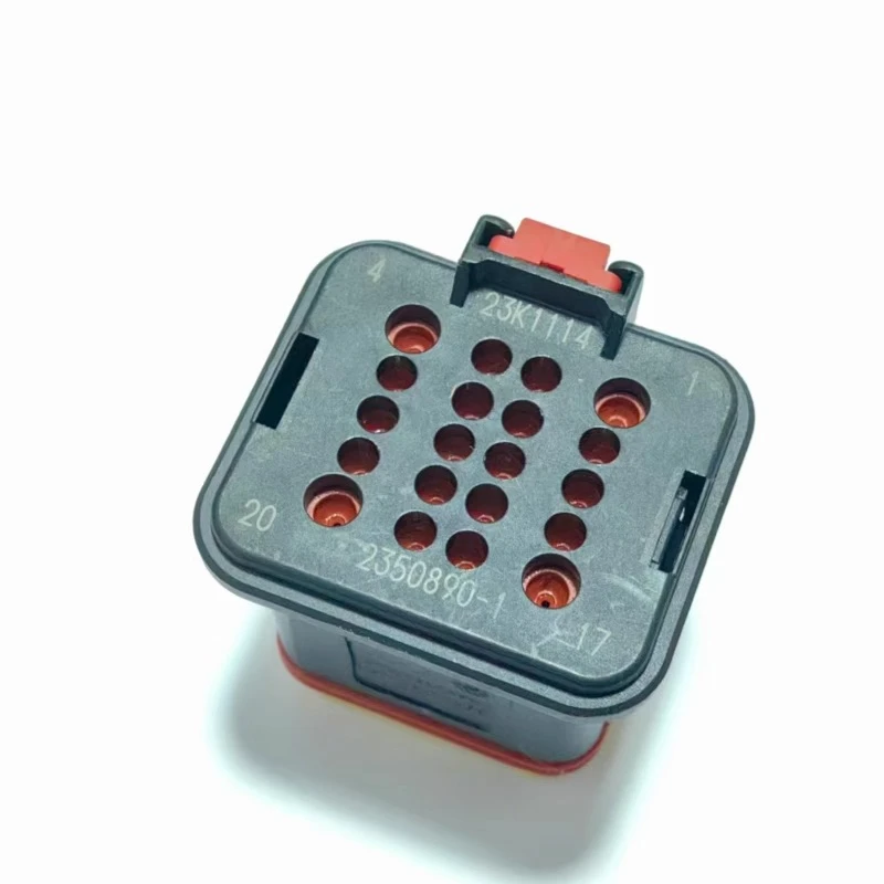 2350890-1 DEUTSCH 20P Женский корпус — оригинальный автомобильный электрический разъем, водонепроницаемый автомобильный клеммный корпус, вставной провод
