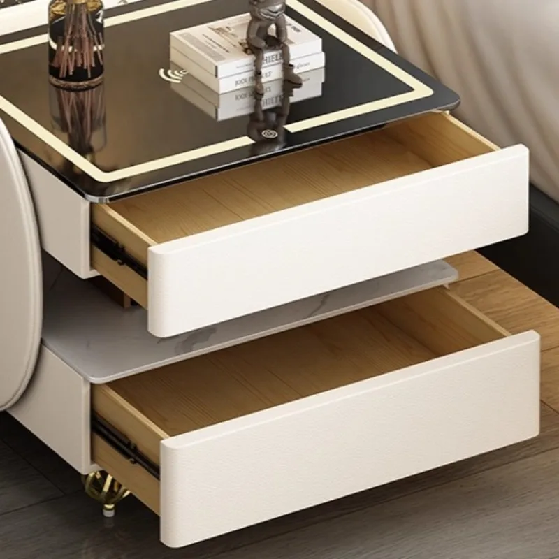 منضدة تخزين جمالية، شاحن هاتف ياباني جمالي بسيط، منضدة فاخرة وفريدة من نوعها، أثاث دي شيفيت