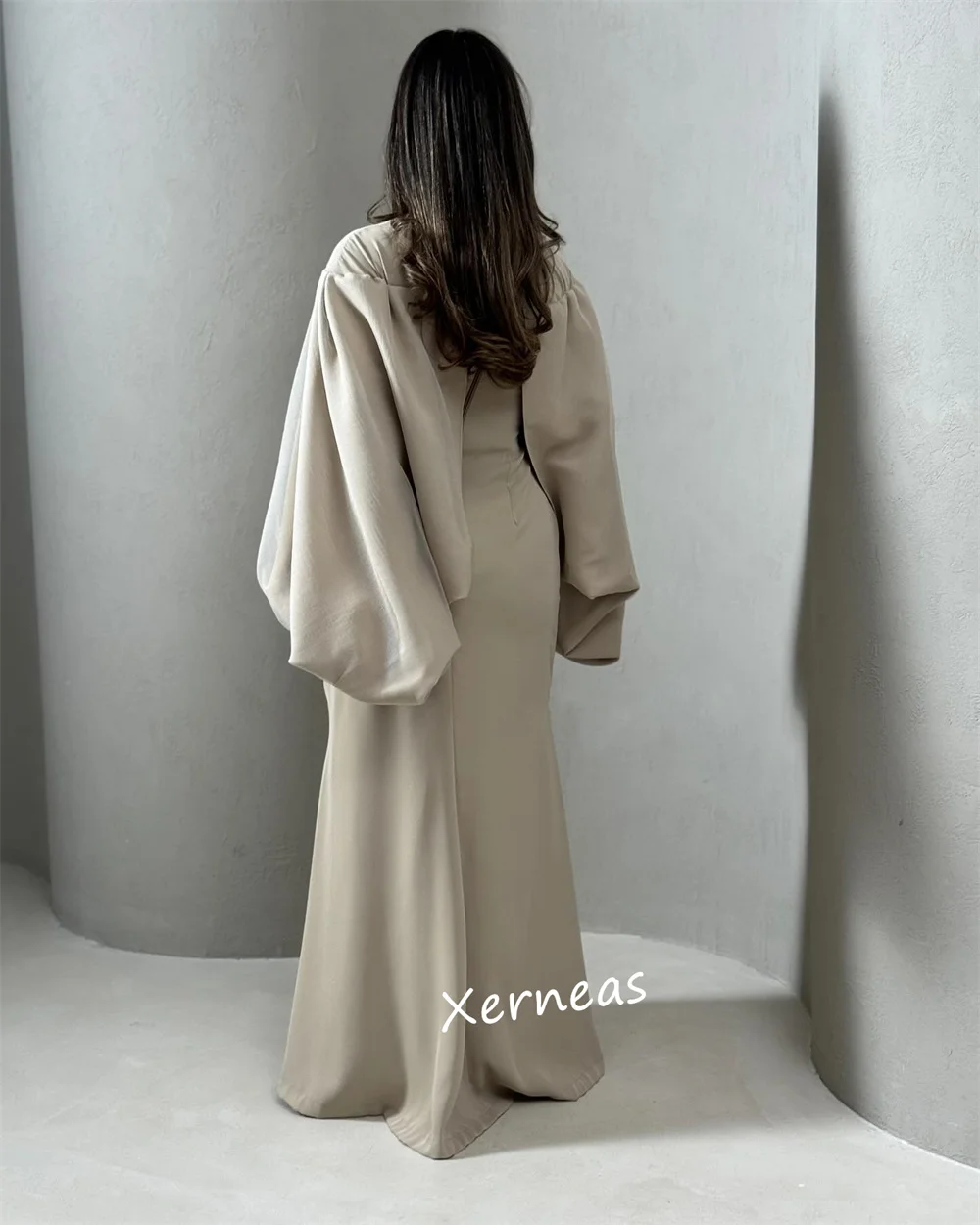 Abiti lunghi a tromba con scollo a V in jersey personalizzato con paillettes Abiti da sera di lusso da donna Occasioni su misura ClassicElegant Glitter formali