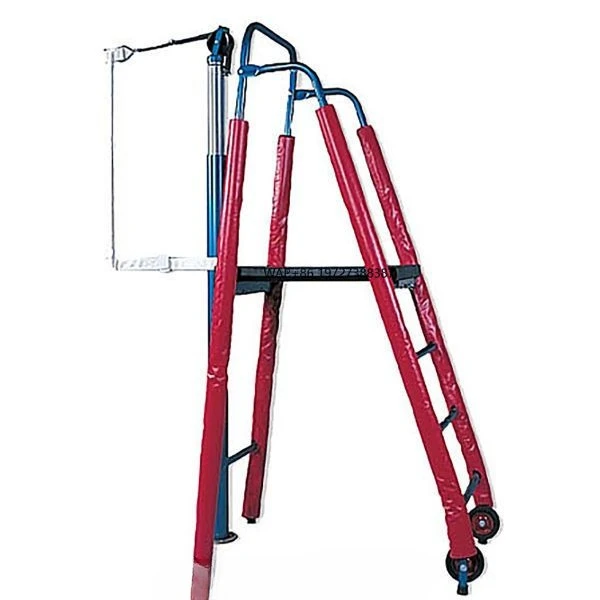 Portable Volleyball Referee Stands with Protective Coats Option to Add Wheels Net Type Product