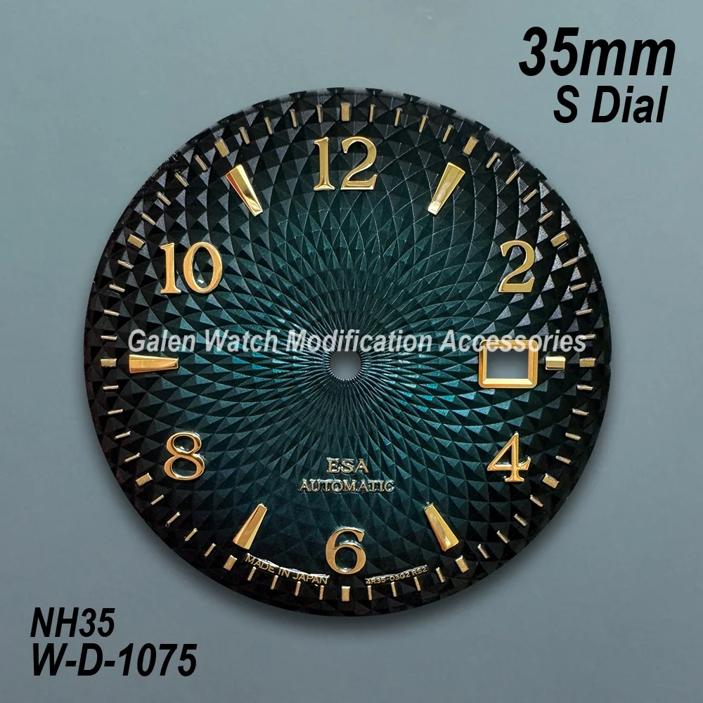 35mm Cocktail S Dial Fit NH35 Janpan Automatic Movement High Quality Watch Modification Accessories