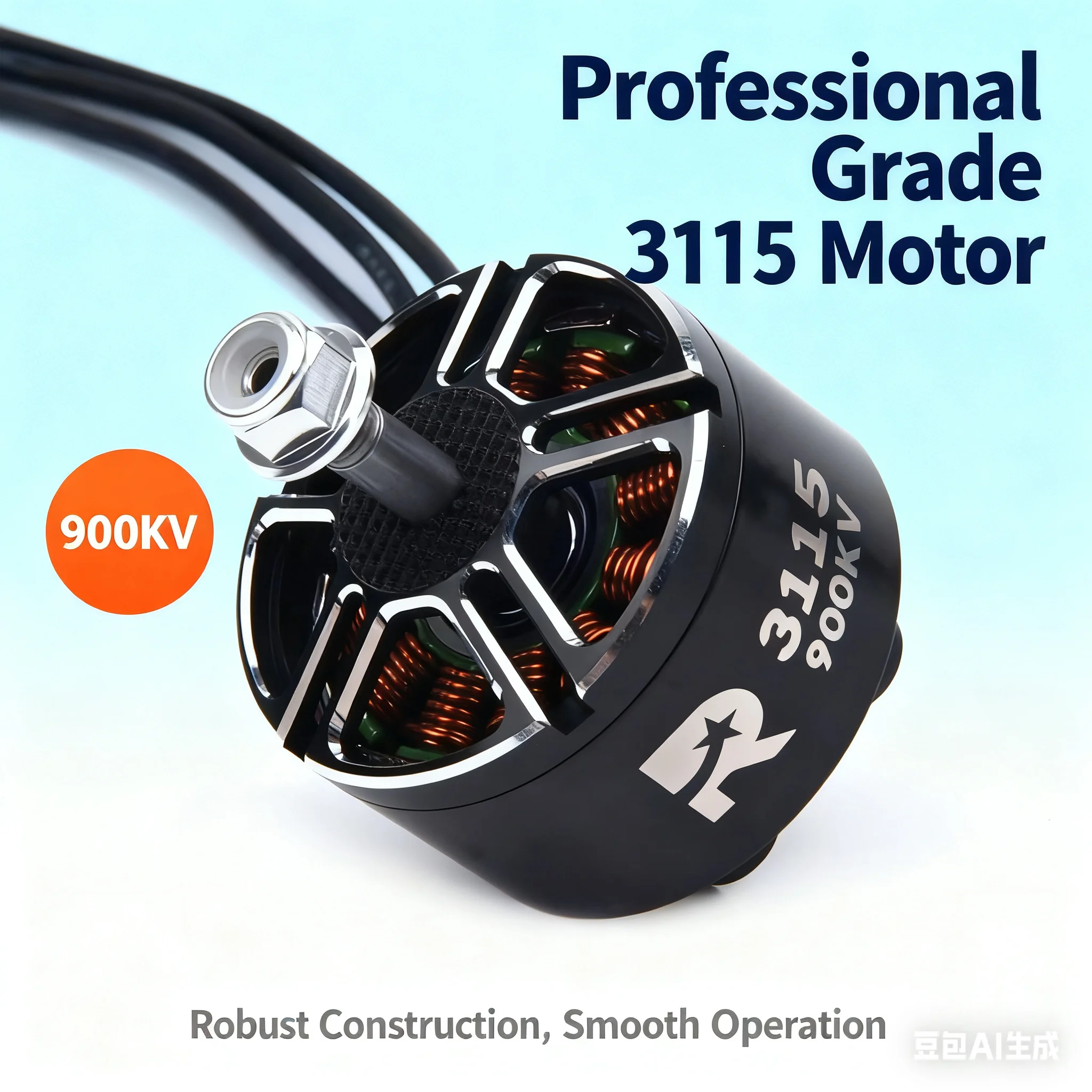 

4PCS 3115 900KV 3-6S Brushless Motor for Entry-Level Drone Racing High-Thrust FPV Power Core