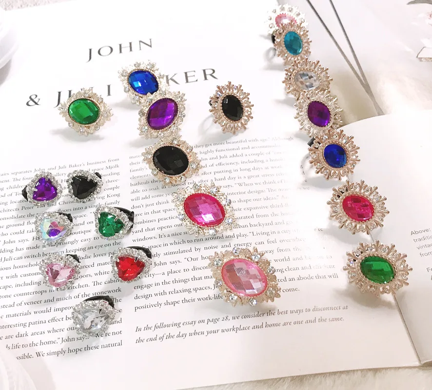 Schnürsenkel Schuh Schnalle Clips Perle Herz Liebe Charme Glänzenden Strass Schuh Schnürsenkel Dekoration Schuhe Zubehör Kinder Frauen 1 PCS – Detail 2