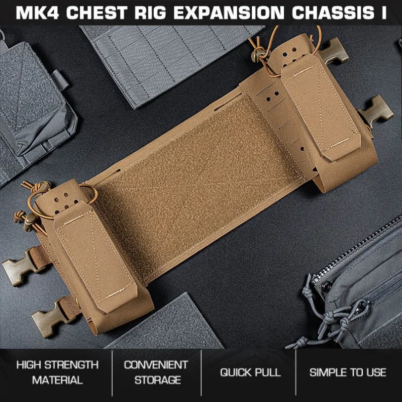 MK4 Chest Rig Expansion Platform I | Modular Carrying Platform | For Wilderness Equipment Accessories