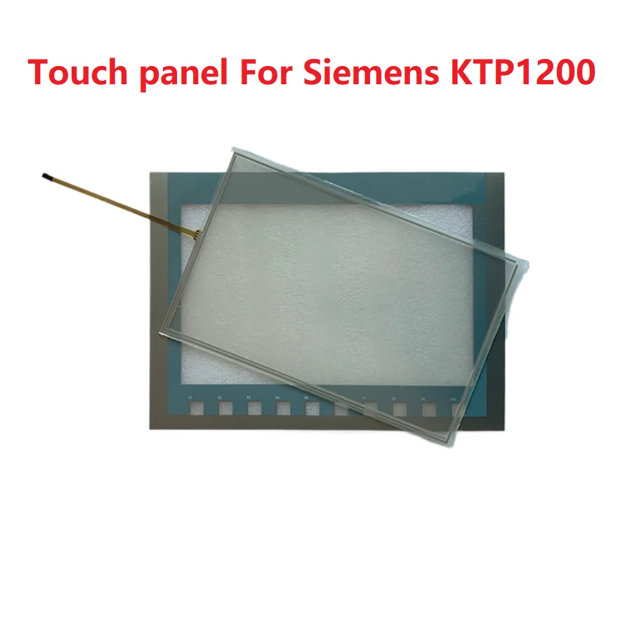 

Сенсорная панель для Siemens KTP1200, стеклянный дигитайзер сенсорного экрана с передней накладкой