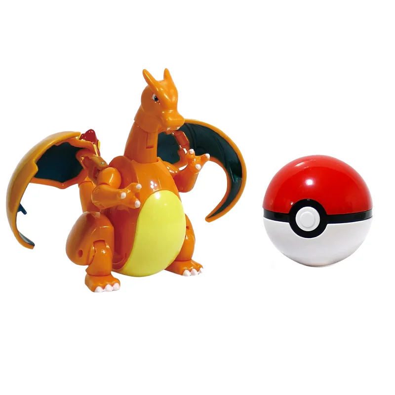 Pokemon Figur Dragonite Gengar Mew Snorlax Lapras Pokeball Elf Ball Verformung Spielzeug Pikachu Monster Pädagogische Puppe Kinder Geschenk – Detail 23