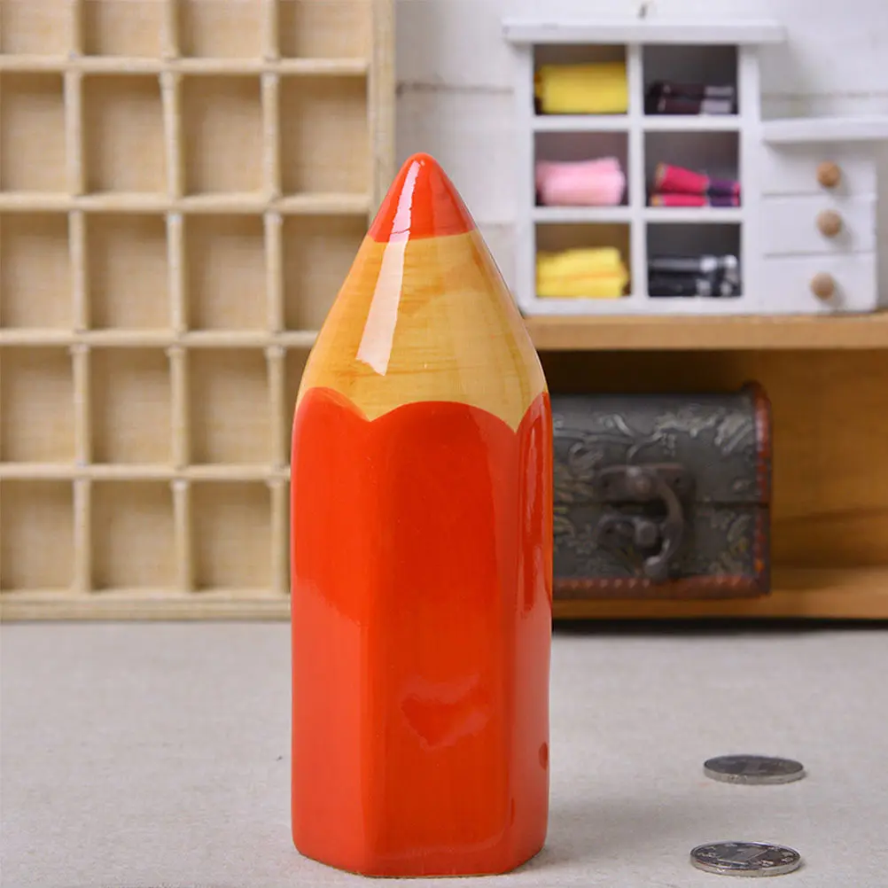 ceramic-pencil-money-box-red-saving-pot-for-kids-piggy-bank-educational-birthday-gift-piggy-bank