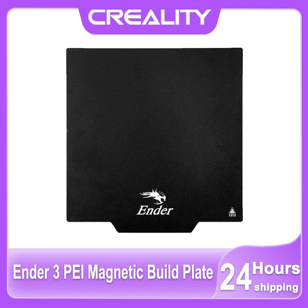 

Creality Magnetic Bed Ender 3 PEI Magnetic Build Plate Platform Sticker for Ender 3/Ender 3 V2/3Pro/Ender 5 3D Printer 235X235MM