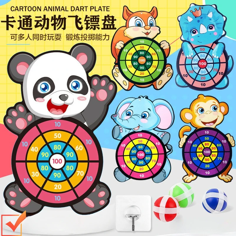 

Montessori Dart Board Target Sports Game Toys For Children 4 To 6 Years Old Outdoor Toy Child Indoor Girls Sticky Ball Boys Gift