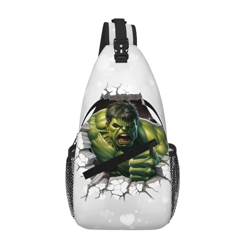 

Модный американский супергерой Халк слинг через плечо рюкзак мужские сумки на плечо нагрудные для путешествий