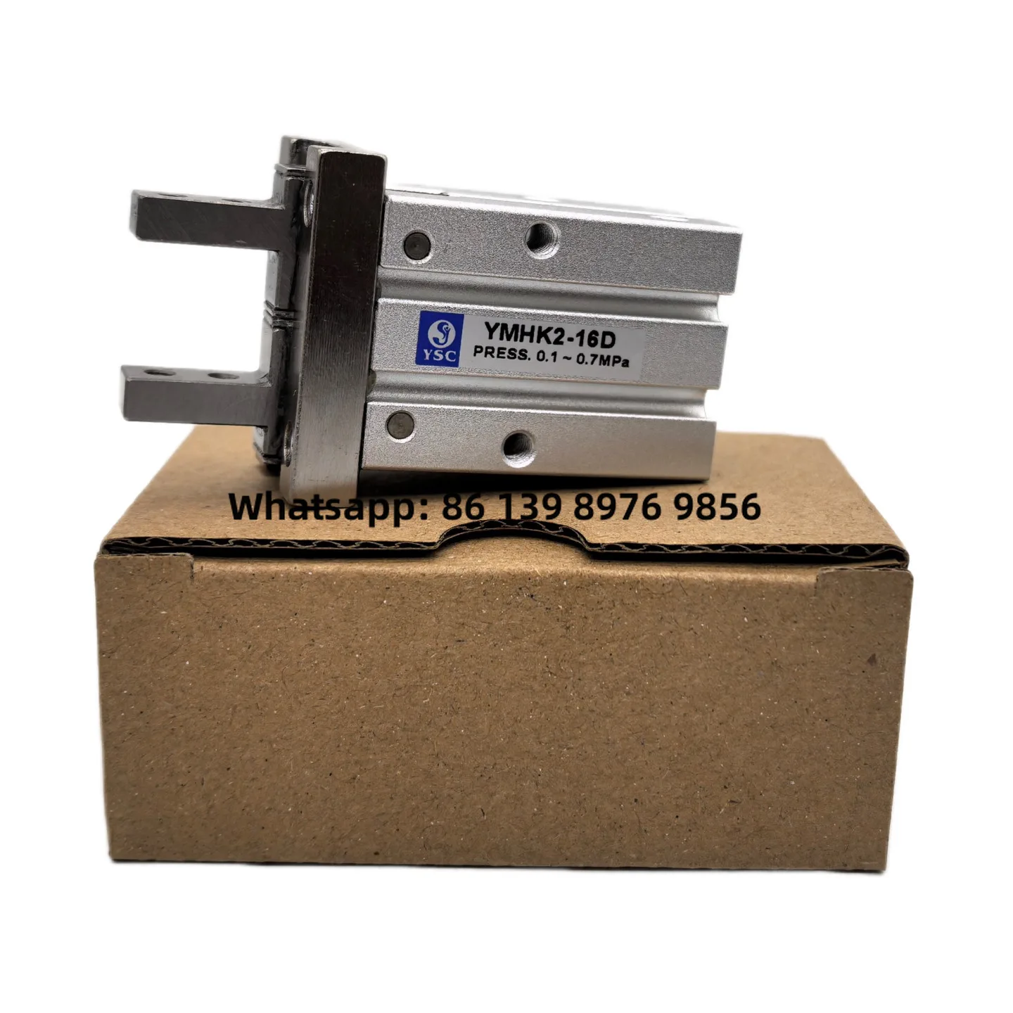 Korean YSC Parallel Pneumatic Finger Cylinder Ymhk2-10/16/20/25/32/40D/S/C/D1/D2/D3