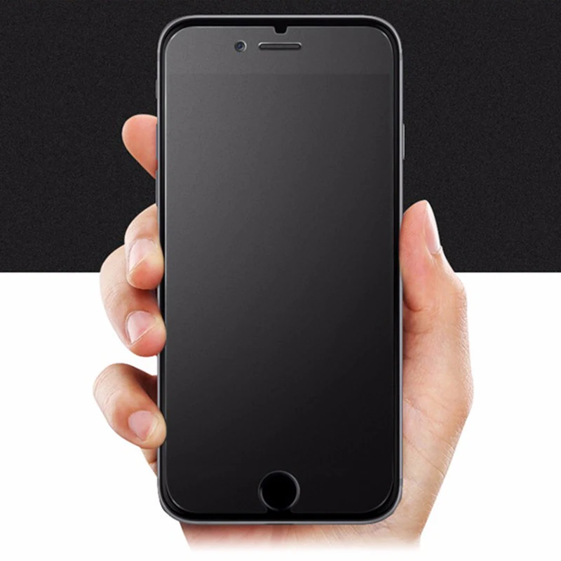 100pcs AG matte Glass For IPHONE 16 15 14 13 12 11 Pro XS MAX XR  2.5D Clear Tempered Glass For IPHONE 7 8 Plus Screen Protector