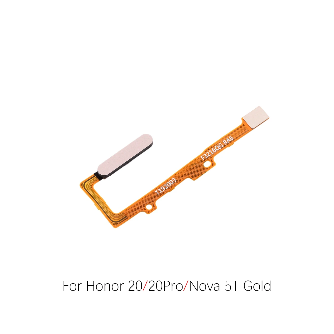 For Huawei Honor 20 20Pro Note10 Nova 5T Fingerprint Sensor Flex Cable Replacement Parts