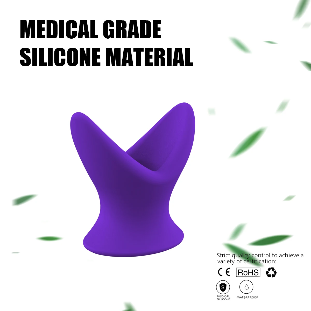 Silicone V-shaped anal plug with slit in the back chamber adult products erotic dilator anal plug for men and women alternative