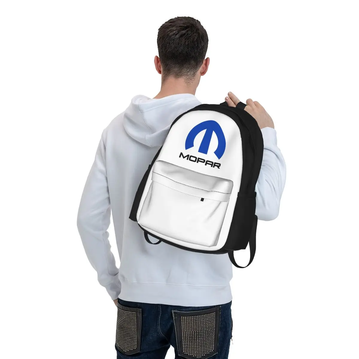 Mopar Merchandise Rucksäcke Jungen Mädchen Bücher tasche Kinder Schult aschen Cartoon Laptop Rucksack Umhängetasche große Kapazität