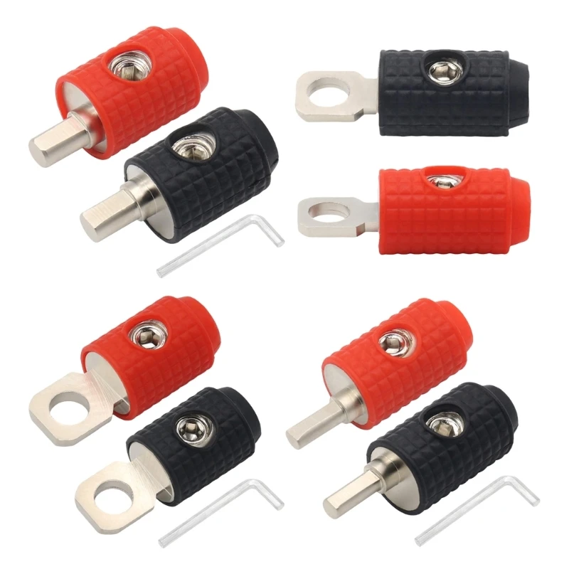 conector-eletrico-folheado-a-niquel-bronze-da-condutibilidade-para-sistemas-som-do-subwoofer-do-carro-que-o-projeto