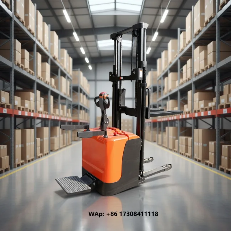 3 Ton Hand Manual Stacker Lift Truck  3.5T Forklift Customization Pallet Stacker Forklift