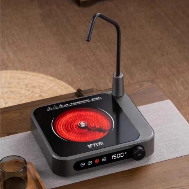 

Стеклянная чайница из персикового дерева, мощная автоматическая керамическая плита для воды и электричества, чайная плита, горшок для здоровья