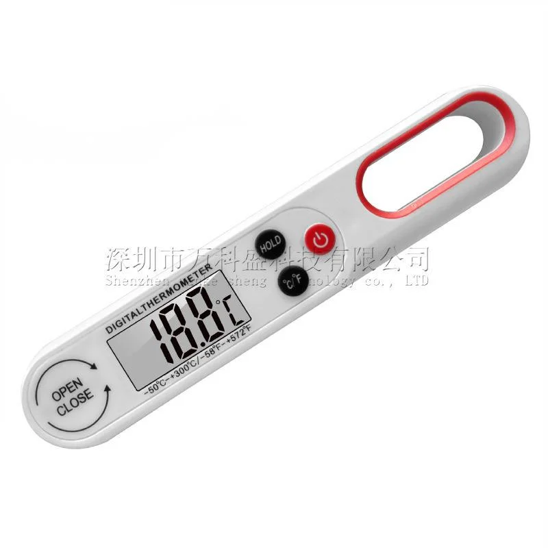 

30 шт. B1008 новый пищевой термометр для барбекю, термометр для барбекю, складной термометр для выпечки на 5 секунд