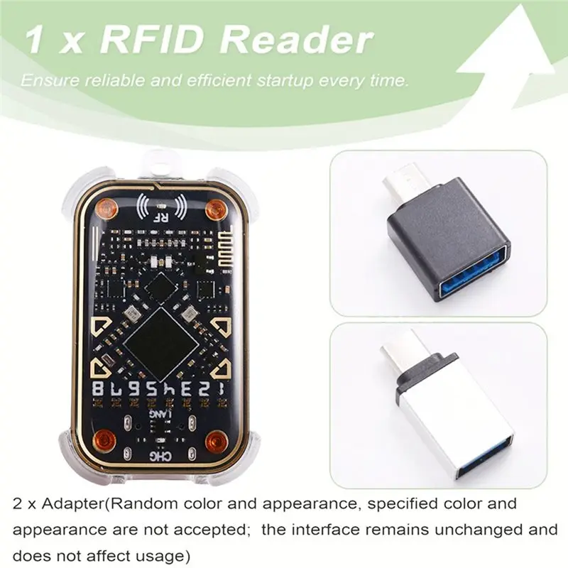 A92Z Chameleon V3.0 Duplicator Reader+ 5XUID Keychain RFID Smart Chip Emulator 125Khz 13.56Mhz ID IC Smart Card Tag Copier C