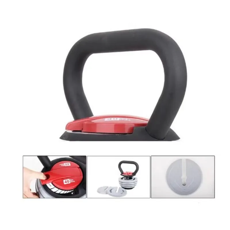 20LB High Quality Powder Coating Adjustable Competition  China Cast Iron Kettlebell